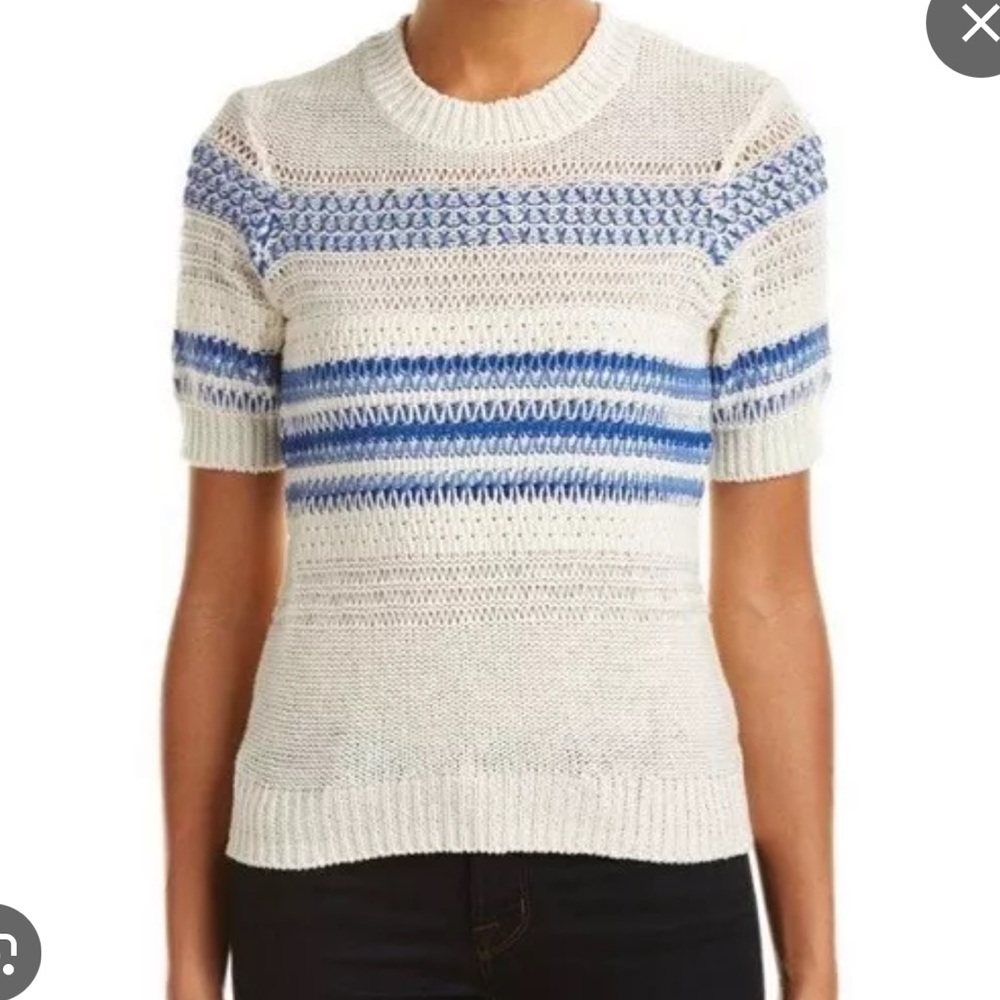 Current/Elliot short sleeve knit sweater